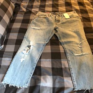 Levi women’s customized & tapered jeans